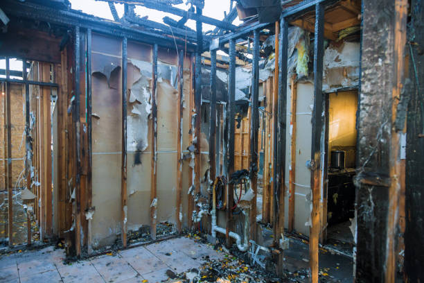 Professional Soot Cleanup technician working in Mullins, SC